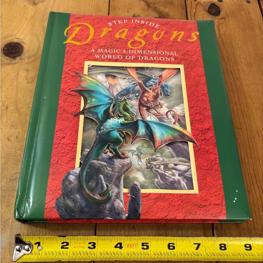 Step Inside Dragons A Magic 3 Dimensional World of Dragons By Sterling